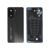 Vidro traseiro preto Poco X7 Pro