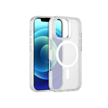 COVERME Capa de proteção GRAVITY MagSafe iPhone 16e (branca)