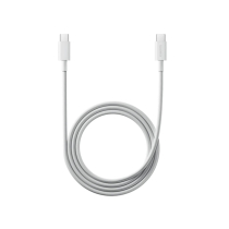 Xiaomi 3A Cabo entrançado USB-C para USB-C 60W (1m) (branco)