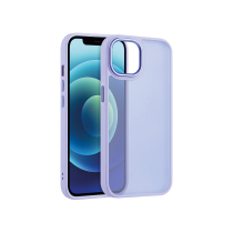 Capa de proteção Satin Matte iPhone 15 Pro (Lavanda)