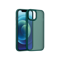 Capa de proteção Satin Matte iPhone 14 Pro (Verde-floresta)