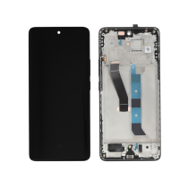 Ecrã completo preto Poco M8 5G (com chassis)
