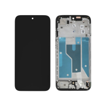 Ecrã completo preto Moto G77 5G