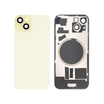 Vidro traseiro amarelo iPhone 15 (com MagSafe) (sem logótipo)