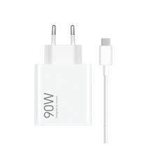 Xiaomi Pack Carregador 90W + Cabo USB-A para USB-C (branco)