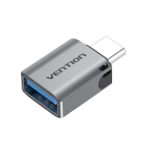 VENTION Adaptador OTG USB-C Macho para USB-A Fêmea (Cinzento)