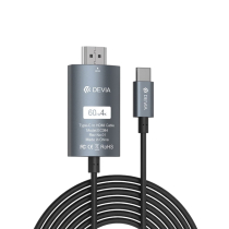DEVIA Storm Series Cabo USB-C para HDMI 2m (preto)