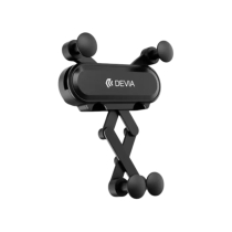 DEVIA Suporte para automóvel com aperto automático (preto)