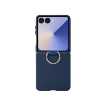 COVERME Capa de proteção Ring Galaxy Z Flip5 (Azul-marinho)