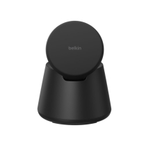 BELKIN Estação de carregamento Modular 3-em-1 Qi2 25W (preta)