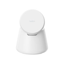 BELKIN Estação de carregamento Modular 3-em-1 Qi2 25W (branca)