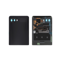 Vidro traseiro + LCD preto Galaxy Z Flip (F700F)