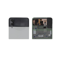 Vidro traseiro superior branco Galaxy Z Flip4 (F721B)