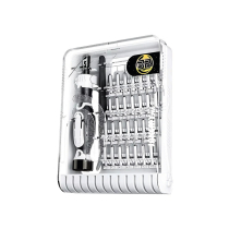 JAKEMY JM-8189B Chave 32 em 1 com pinça de precisão (Branca)