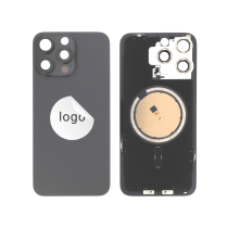 Vidro traseiro preto iPhone 15 Pro Max (Pulled A)