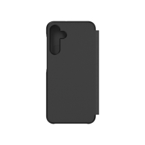 DF SAMSUNG Capa de proteção Flip Wallet Galaxy A25 5G (preta)