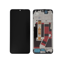 Ecrã completo preto OLED Oppo A57 (com chassis)
