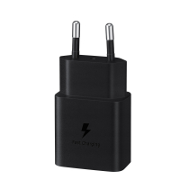 SAMSUNG Carregador 15W USB-C (preto)