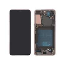 Ecrã completo violeta Galaxy S21 5G (G991B) (com chassis)
