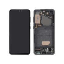 Ecrã completo cinzento Incell Galaxy S21 5G (G991B) (com chassis)