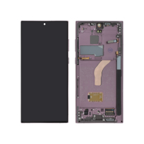 Ecrã completo bordeaux Galaxy S22 Ultra (com chassis) (ReLife)