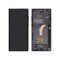 Ecrã completo preto Galaxy S22 Ultra (com chassis) (ReLife)