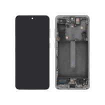 Ecrã completo branco Galaxy S21 FE 5G (G990B) (com chassis)