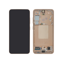 Ecrã completo laranja Galaxy S24 (S921B) (com chassis)