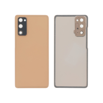 Vidro traseiro laranja Galaxy S20 FE/S20 FE 5G (G780F/G781B) (sem logótipo)