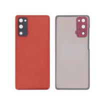 Vidro traseiro vermelho Galaxy S20 FE/S20 FE 5G (G780F/G781B) (sem logótipo)