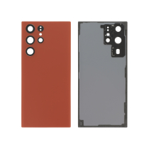 Vidro traseiro vermelho Galaxy S22 Ultra (S908B) (sem logótipo)