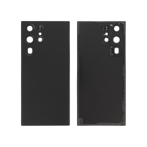 Vidro traseiro preto Galaxy S22 Ultra (S908B) (sem logótipo)