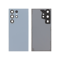 Vidro traseiro azul-celeste Galaxy S23 Ultra (S918B) (sem logótipo)