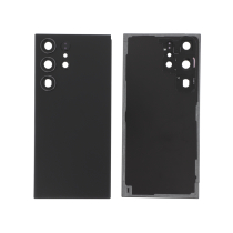 Vidro traseiro preto Galaxy S23 Ultra (S918B) (sem logótipo)