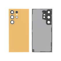 Vidro traseiro titânio laranja Galaxy S24 Ultra (S928B) (sem logótipo)
