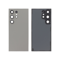 Vidro traseiro titânio cinzento Galaxy S24 Ultra (S928B) (sem logótipo)