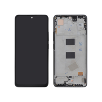 Ecrã completo preto TFT Redmi Note 13 4G (com chassis)