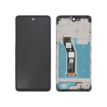 Ecrã completo preto Moto G04/G04S (com chassis) (ReLife)