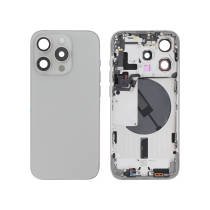 Chassis central iPhone 15 Pro (titânio natural)