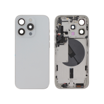 Chassis central iPhone 15 Pro (titânio branco)