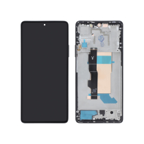 Ecrã completo preto Poco F5 (com chassis) (ReLife)
