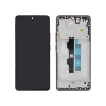 Ecrã completo preto Poco M6 Pro (com chassis) (ReLife)