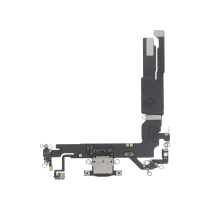 Conector de carga preto iPhone 16 (ReLife)
