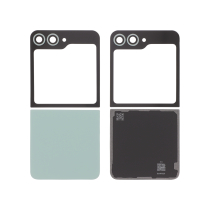 Vidro traseiro verde-água Galaxy Z Flip6 (F741B)