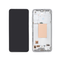 Ecrã completo prateado Galaxy S24 FE (S721B) (com chassis)