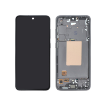 Ecrã completo preto Galaxy S24 FE (S721B) (com chassis)