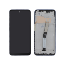 Ecrã completo preto Redmi Note 9 Pro (com chassis)