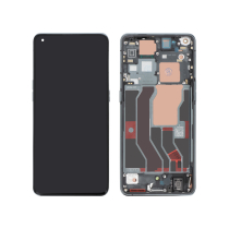 Ecrã completo preto Oppo Find X3 Pro (com chassis)