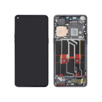 Ecrã completo preto Oppo Find X5 Pro (com chassis)