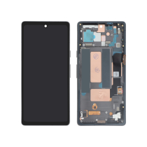 Ecrã completo preto OLED Google Pixel 7a (com chassis)